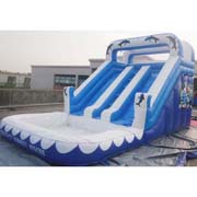 cheap inflatable dolphin water slides